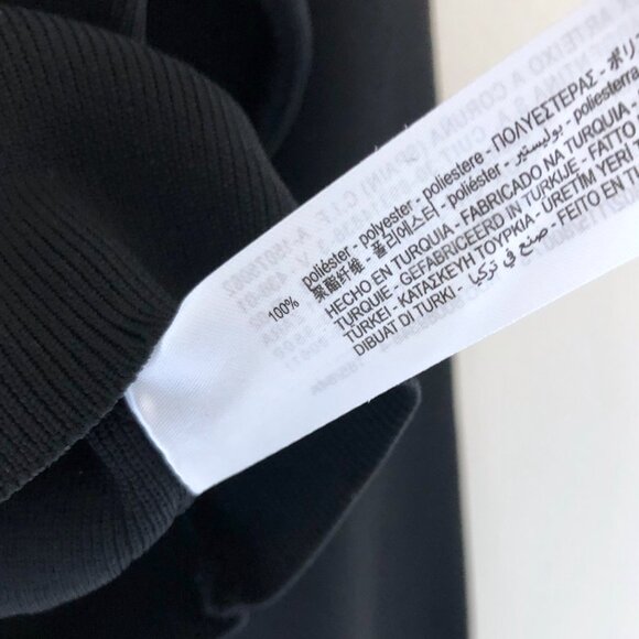 NWT ZARA Knit Mock Neck with Shoulder Pads - Picture 5 of 5